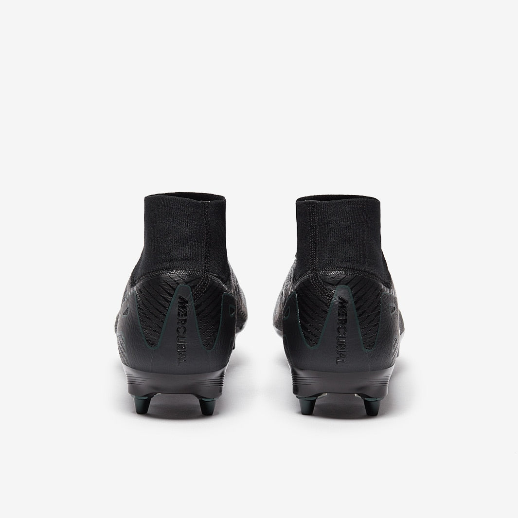 Nike Air Zoom Mercurial Superfly 10 SG BLACK - SoccerSole