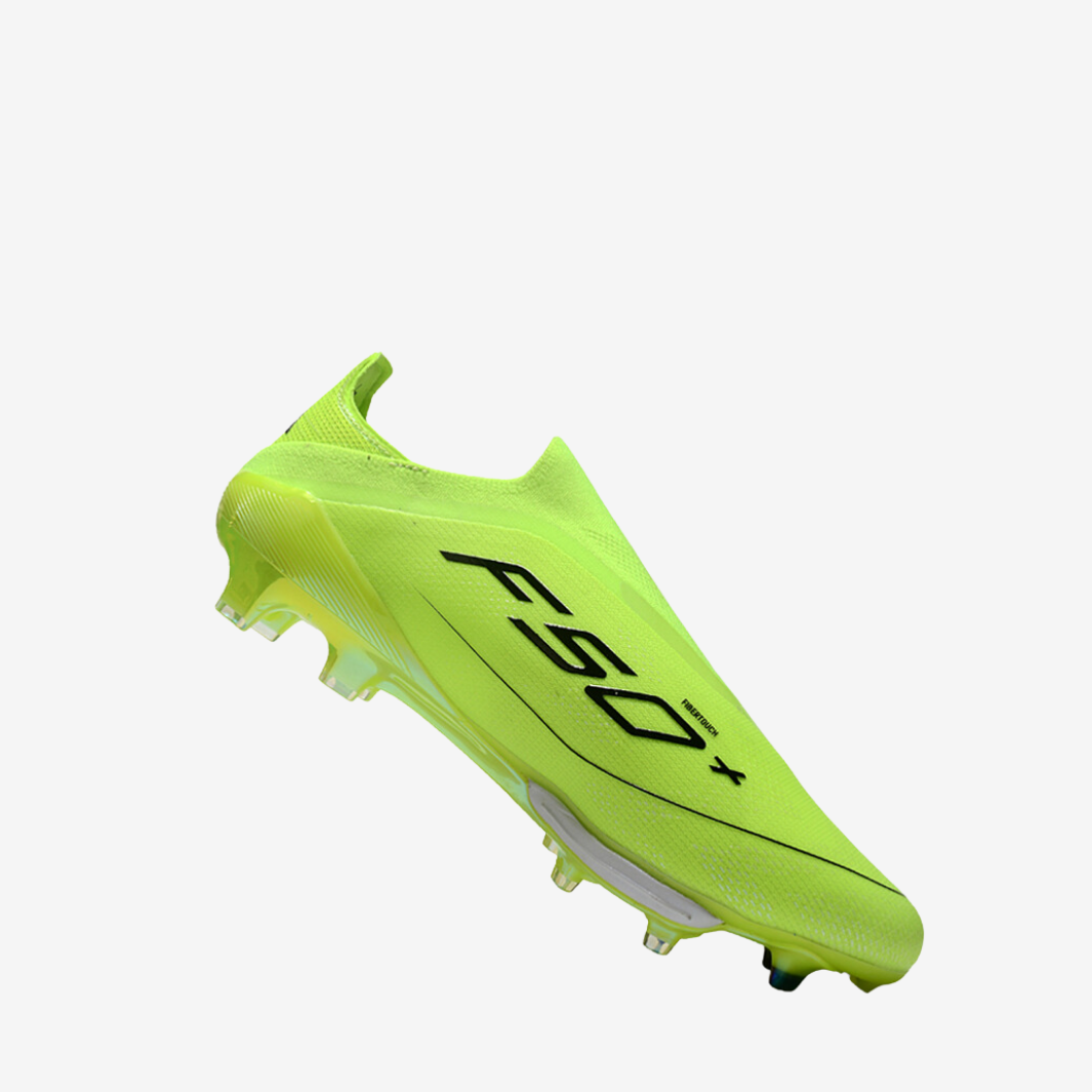 Adidas F50+ YELLOW Lightstrike Elite Laceless FG - SoccerSole