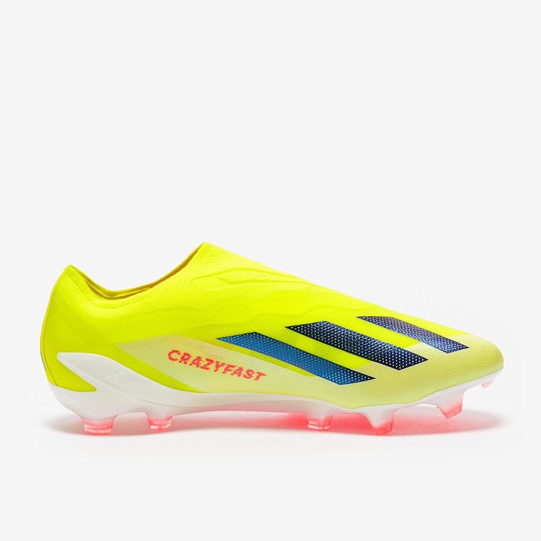 ADIDAS X CRAZYFAST ELITE LACELESS SOLAR ENERGY FG - SoccerSole