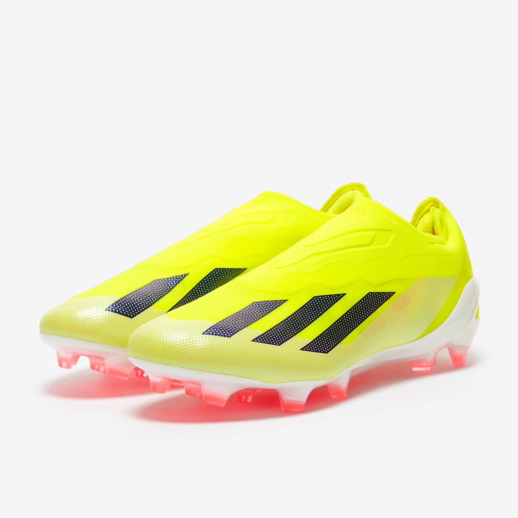 ADIDAS X CRAZYFAST ELITE LACELESS SOLAR ENERGY FG - SoccerSole