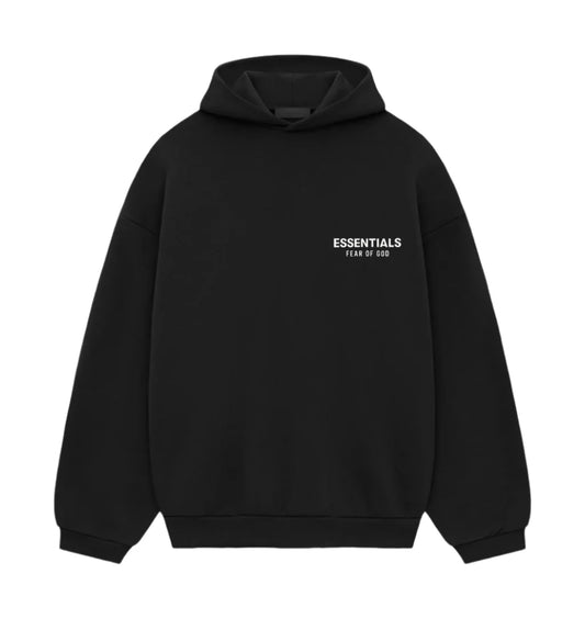 Essentials Fear Of God Black Hoodie | סווצ'רט אסנשיאל