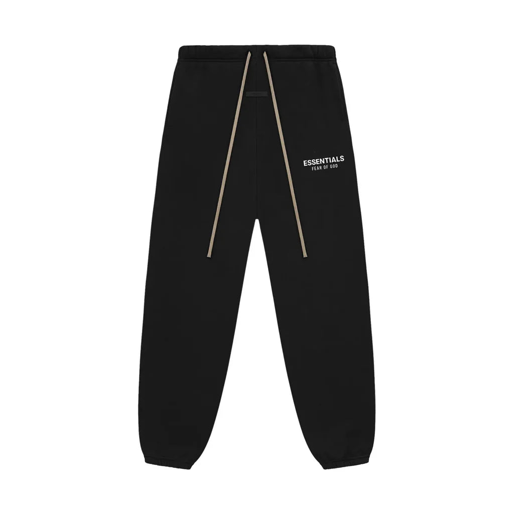 Essentials Fear Of God Black Long Pants | מכנסיי אסנשיאל