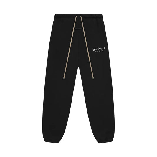 Essentials Fear Of God Black Long Pants | מכנסיי אסנשיאל