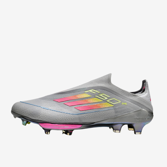 Adidas F50+ GRAY Lightstrike Elite Laceless FG - SoccerSole