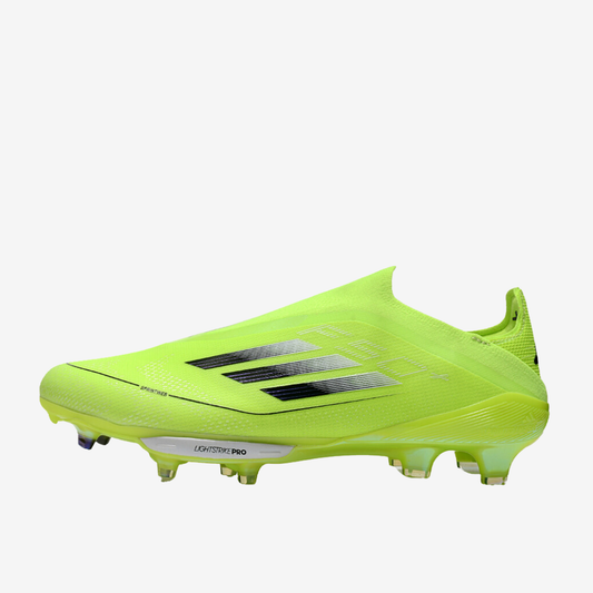 Adidas F50+ YELLOW Lightstrike Elite Laceless FG - SoccerSole