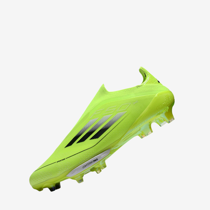 Adidas F50+ YELLOW Lightstrike Elite Laceless FG - SoccerSole