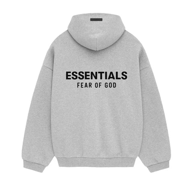Essentials Fear Of God Grey Hoodie | סווצ'רט אסנשיאל