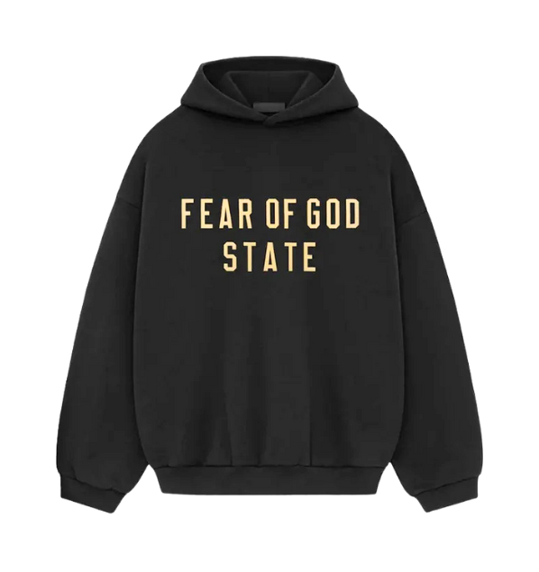 Essentials Fear Of God Black Hoodie | סווצ'רט אסנשיאל