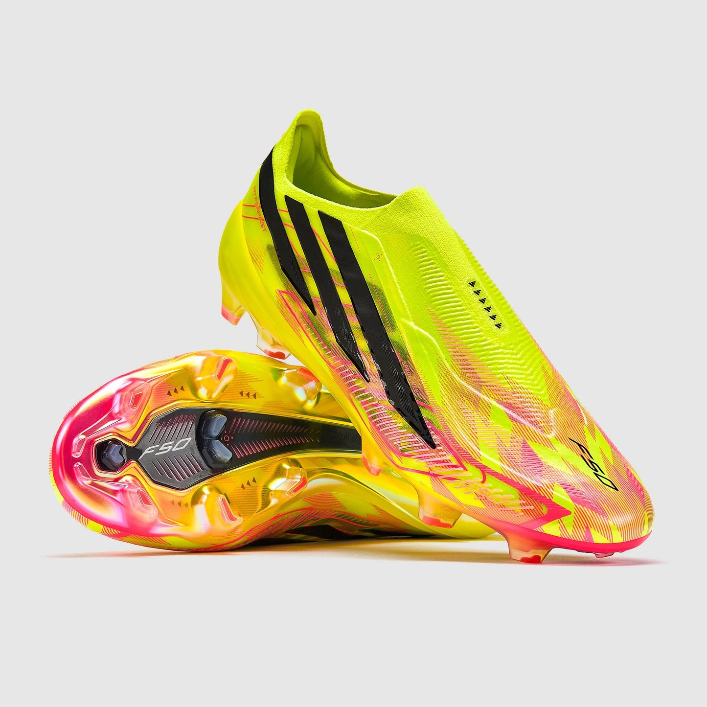 Adidas F50 Hyperfast Too Light Elite Laceless FG